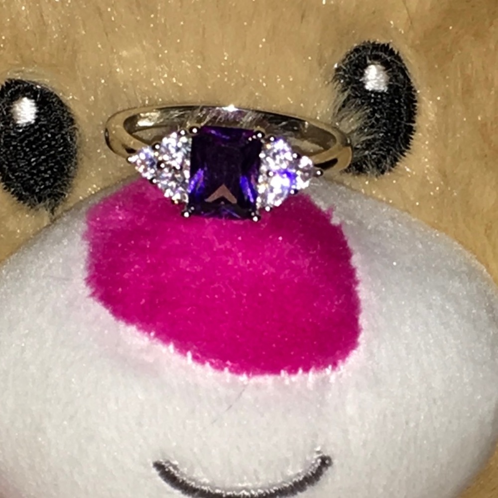 Jewelry Ring Tourmaline with CZ  💎
